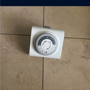 White Timer Switch